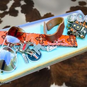 Sonoma Turquoise Tricket/Serving Plate